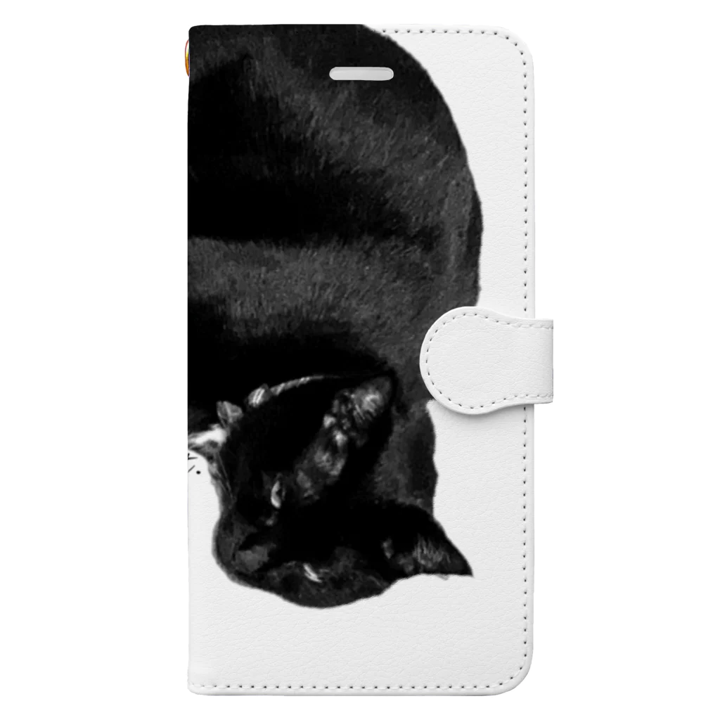 ＊With midori【コラボ雑貨メイン】のYou have to worship a cat. Book-Style Smartphone Case