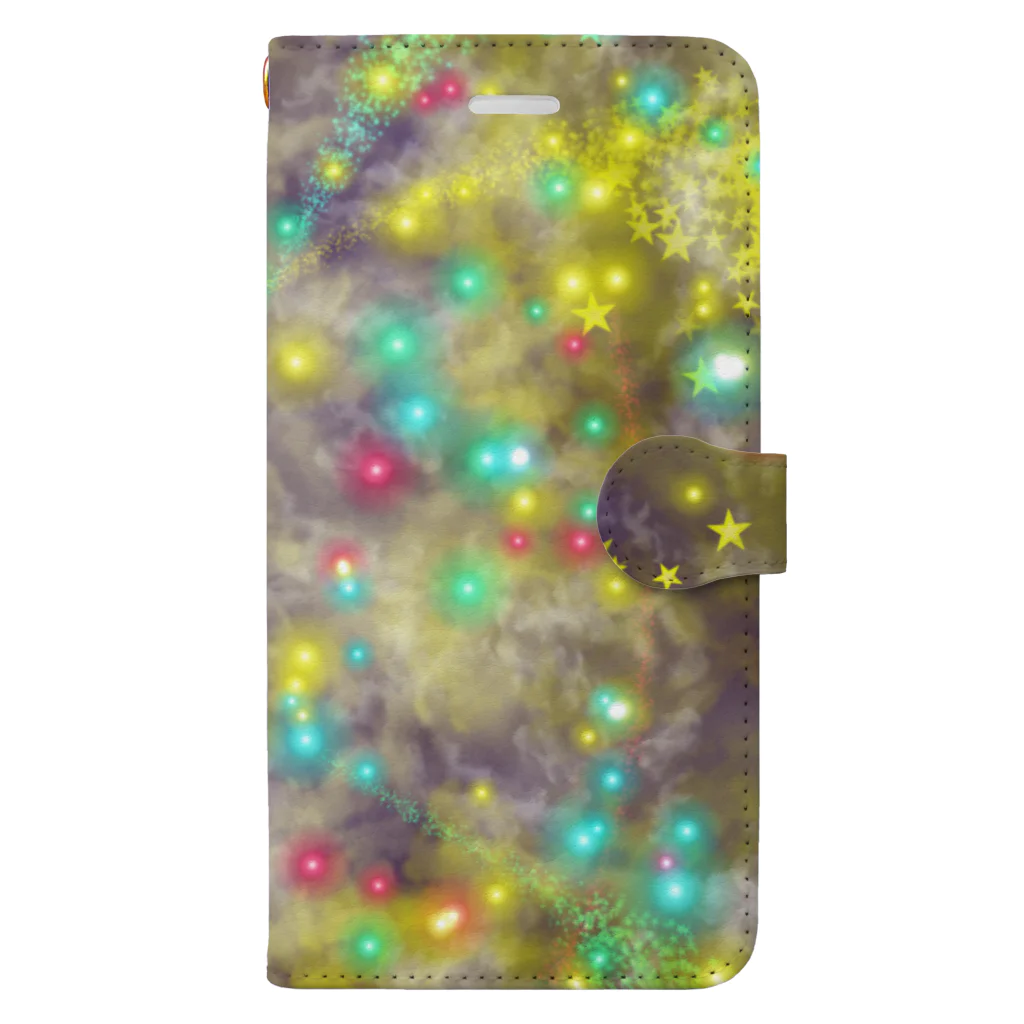 LeafCreateのGalaxyNightNo.14 Book-Style Smartphone Case