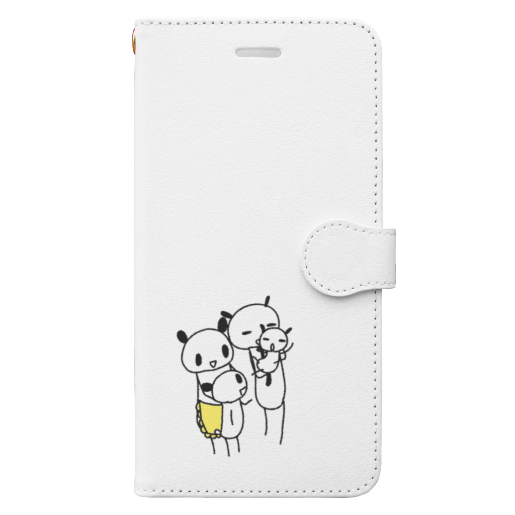 のほほん屋の家族 Book-Style Smartphone Case