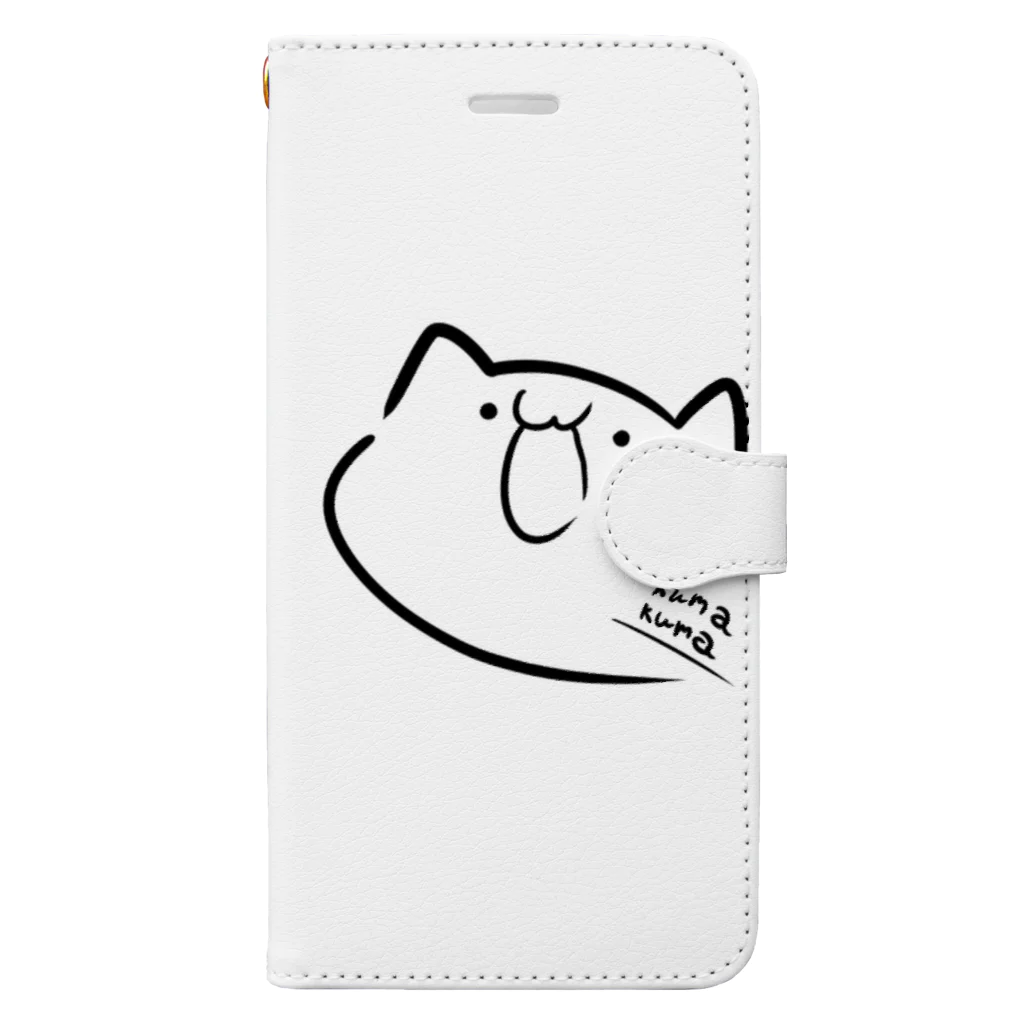 KumaKumaのkumakuma  Book-Style Smartphone Case