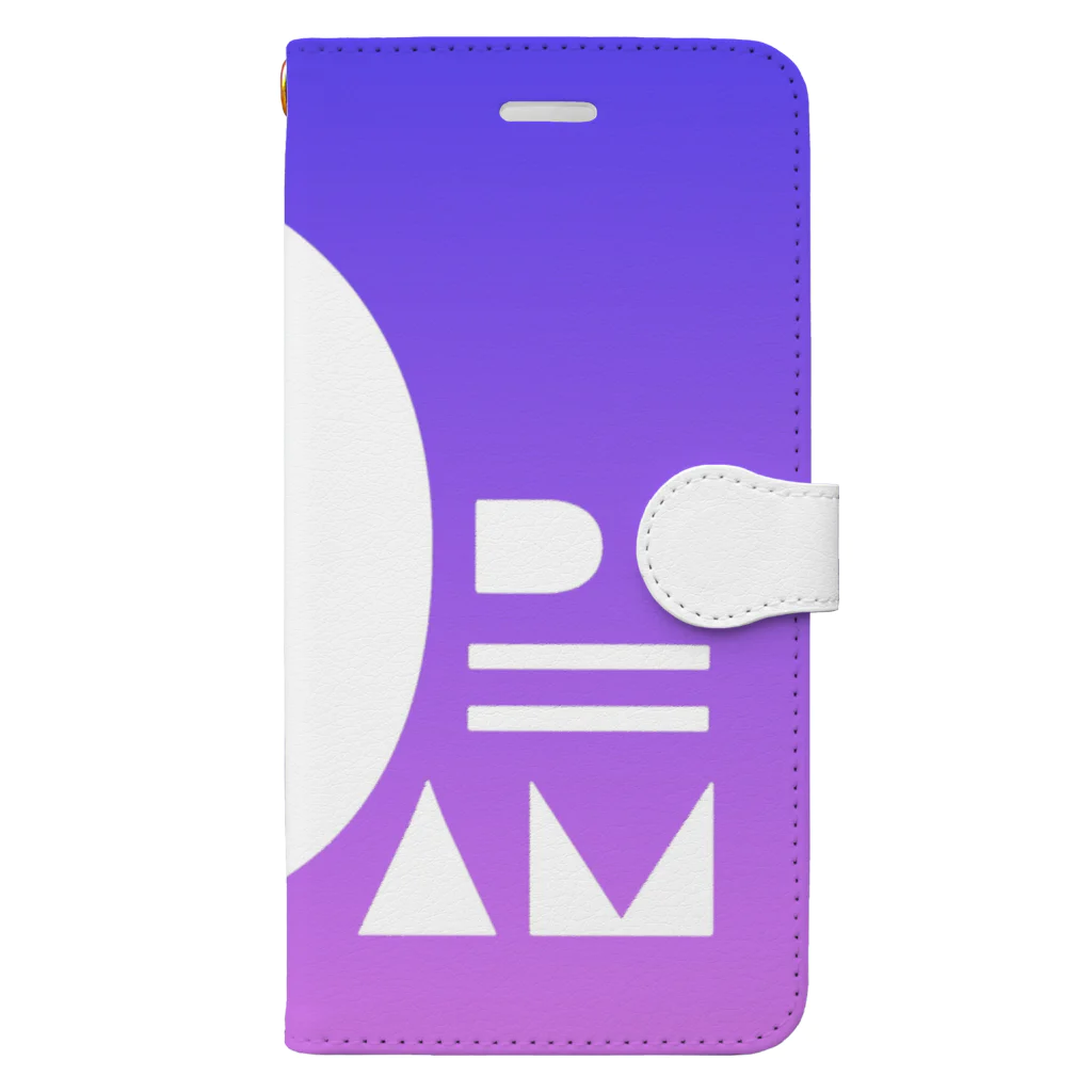 Dcpブランド🏳️‍🌈のDreamPurple-iPhoneCase 手帳型スマホケース