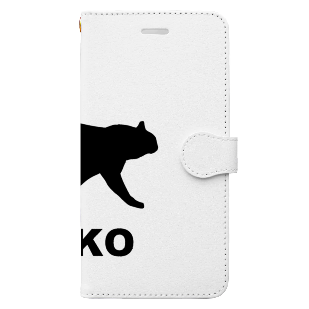 ブランケット大佐のNEKO（おさんぽ） Book-Style Smartphone Case