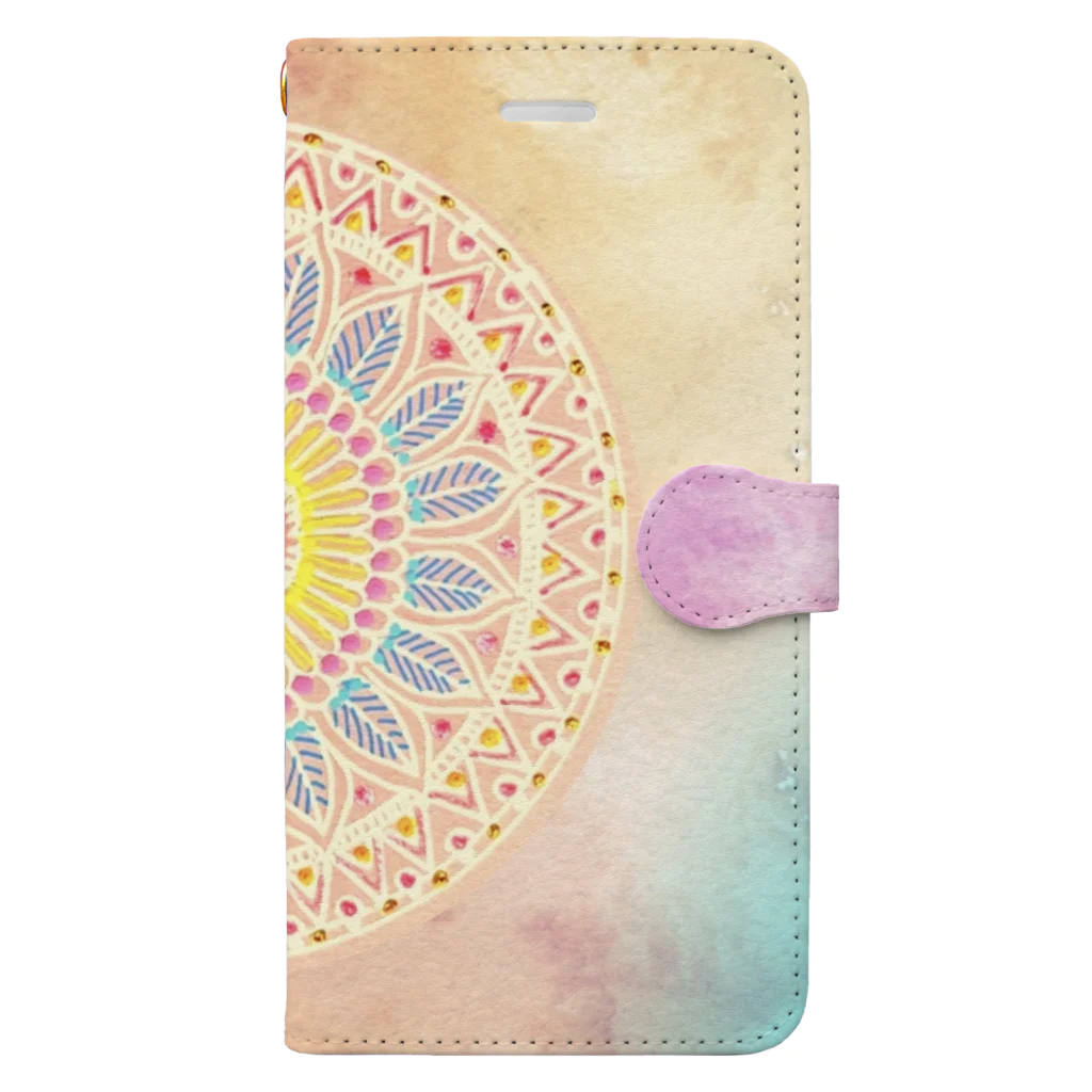 Sacred GardenのGrossaria Mandala Book-Style Smartphone Case