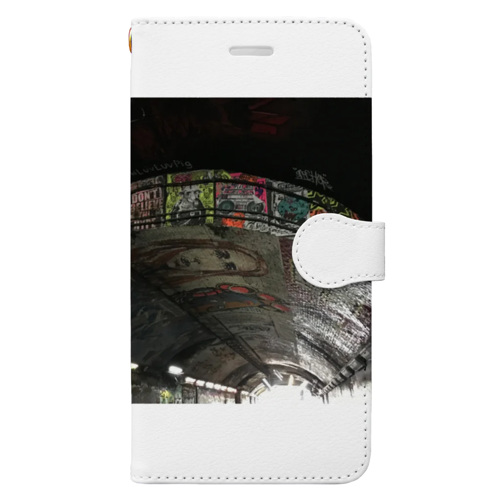 riri12031206のイギリスの風景 Book-Style Smartphone Case