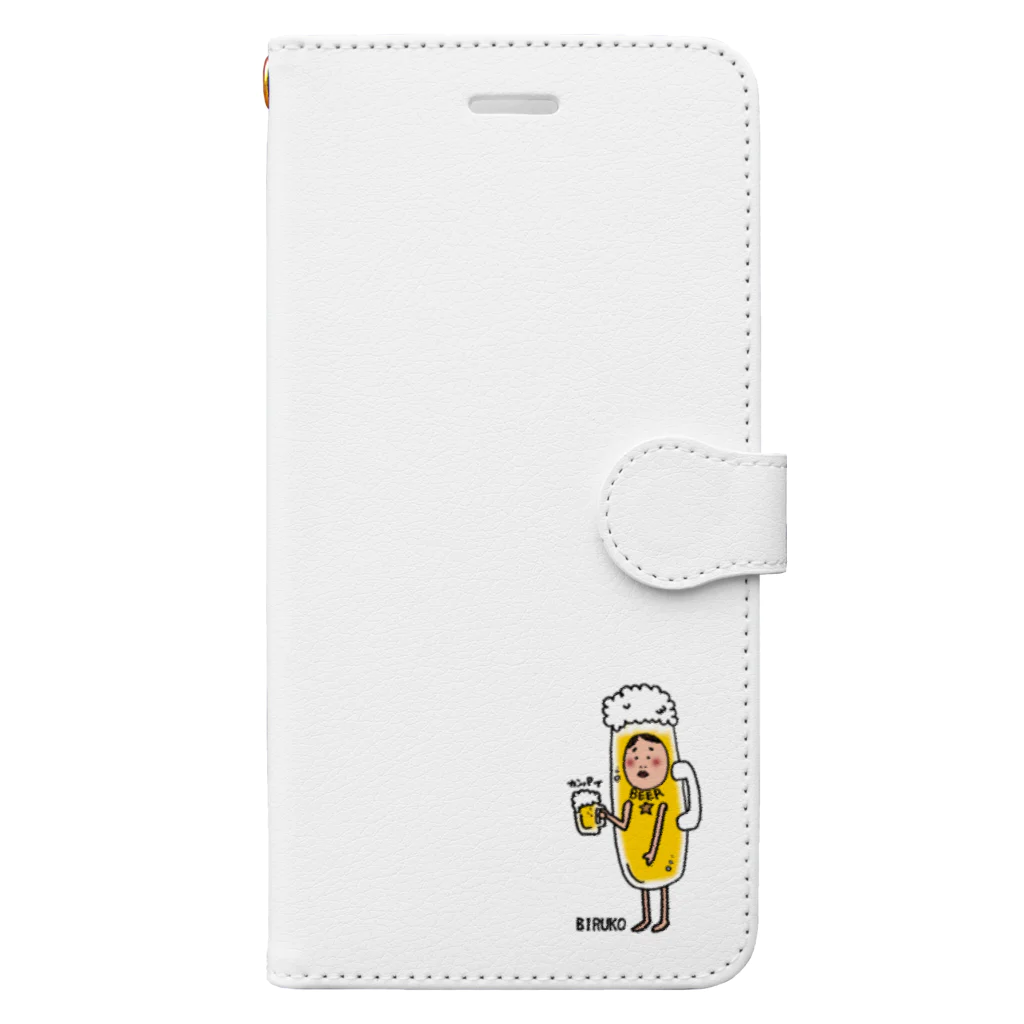 Peco Peco Boo&Carotte cocon❋のびる子さん Book-Style Smartphone Case