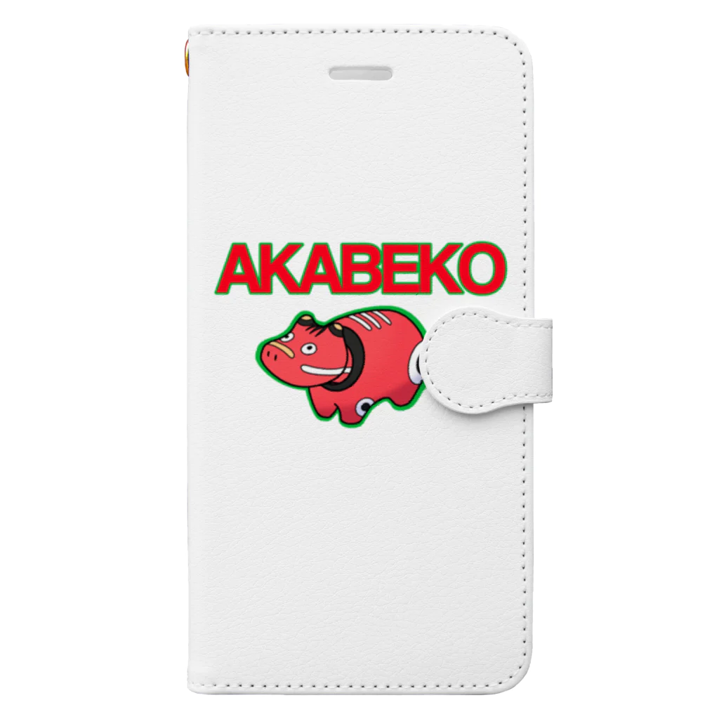 あかべこのべこくん Book-Style Smartphone Case