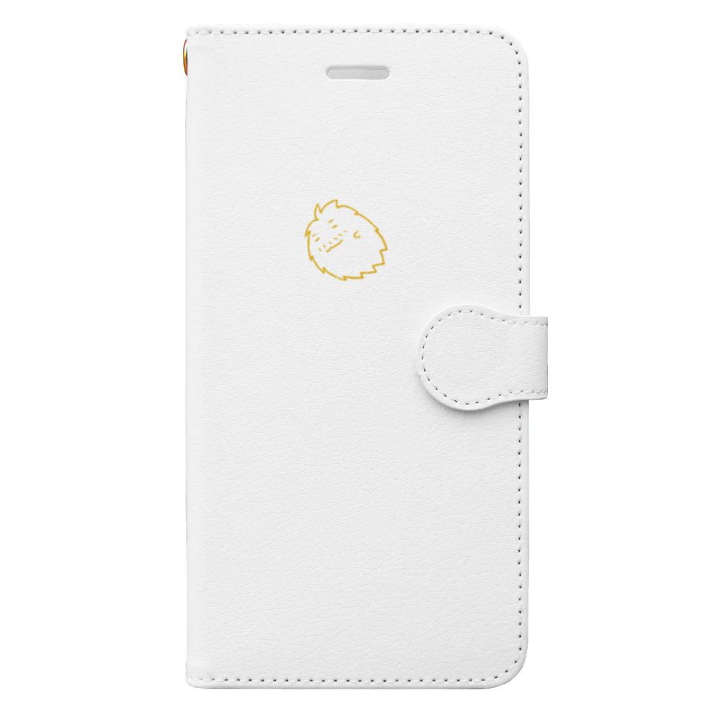 KEDAMAのけだまのどんくん Book-Style Smartphone Case