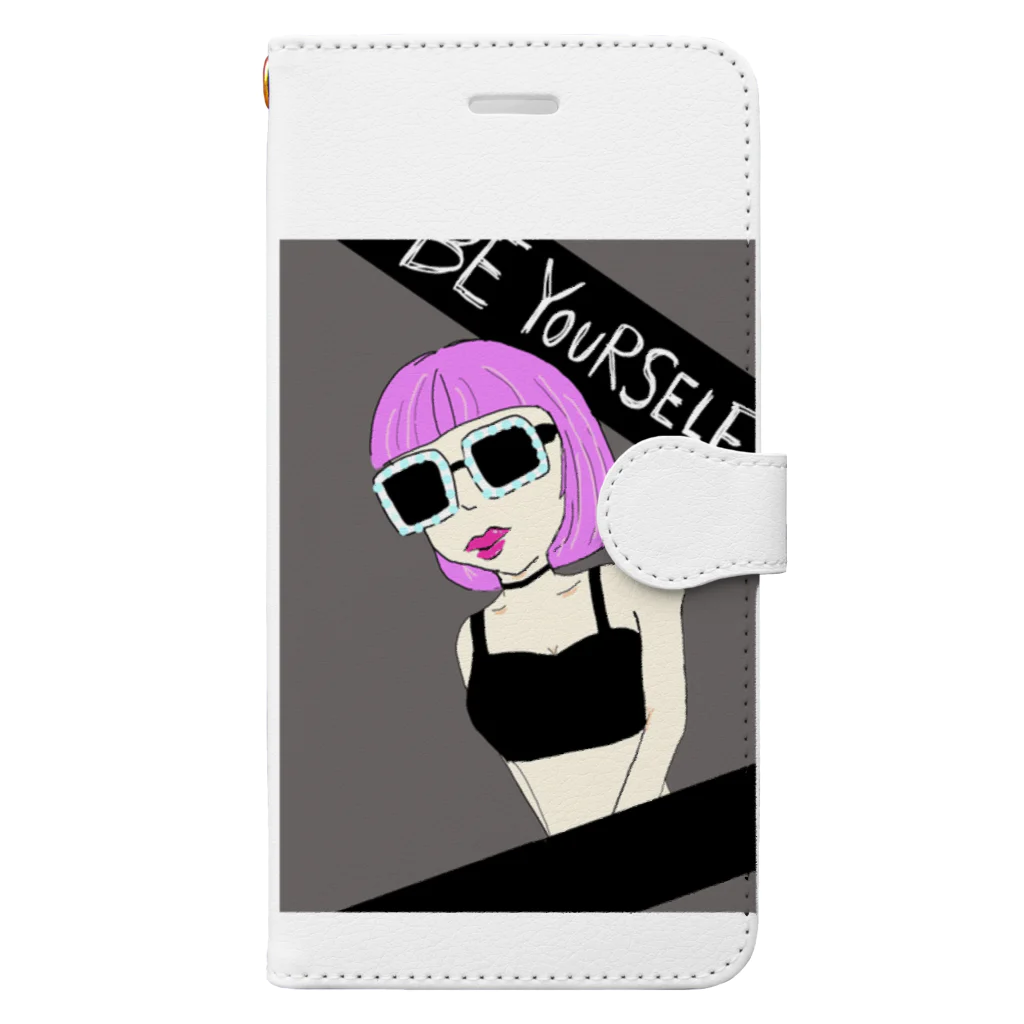 AyAkAのBe yourself Book-Style Smartphone Case