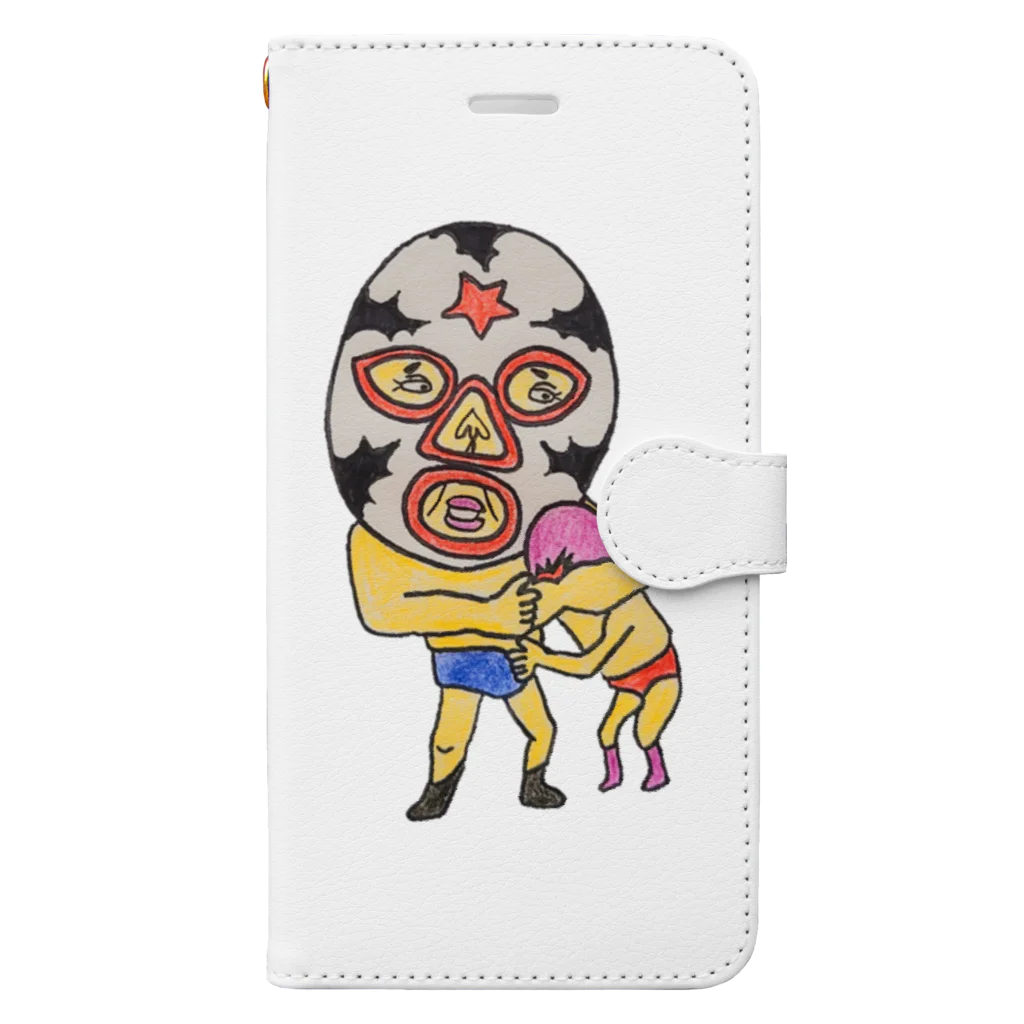 miiinaのMASKの人達　4 Book-Style Smartphone Case