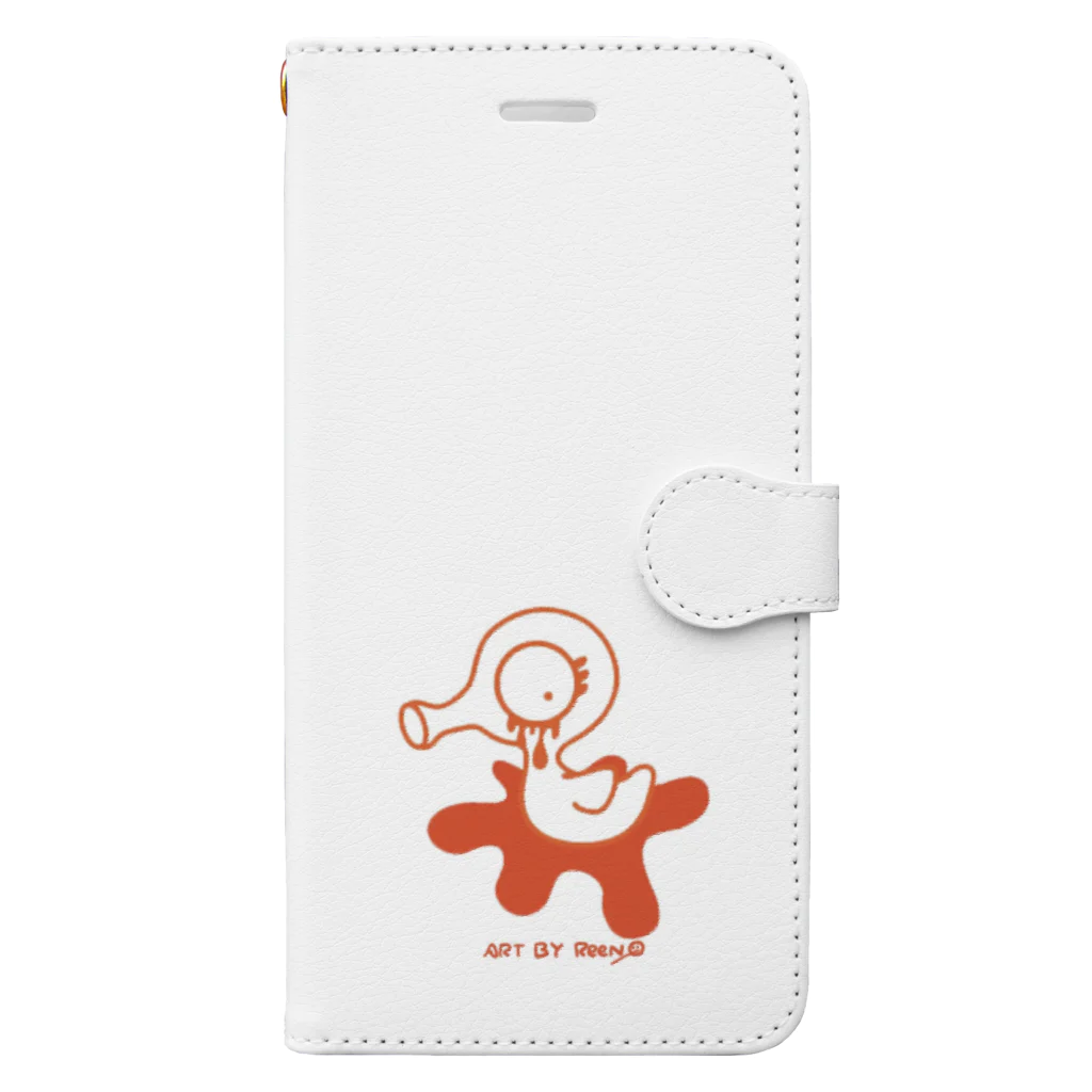 reeno room o(^-^)oの【にょ】#12 数量限定 Book-Style Smartphone Case