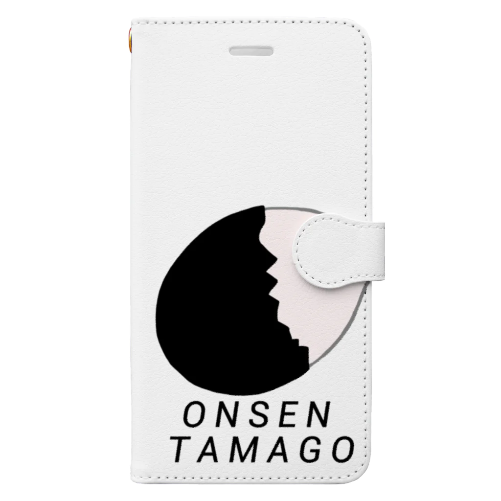 GREAT 7の温泉卵 Book-Style Smartphone Case