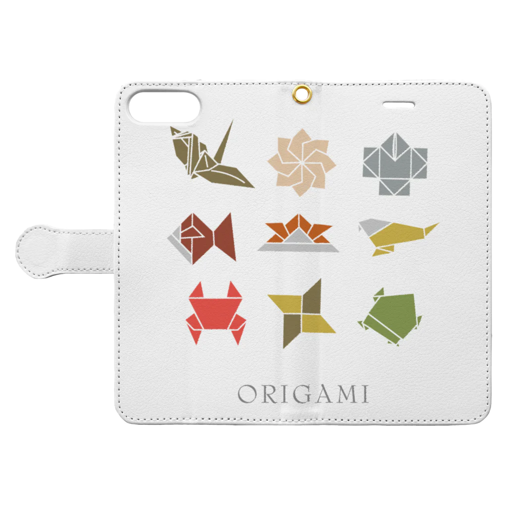 Drecome_DesignのORIGAMI Book-Style Smartphone Case:Opened (outside)