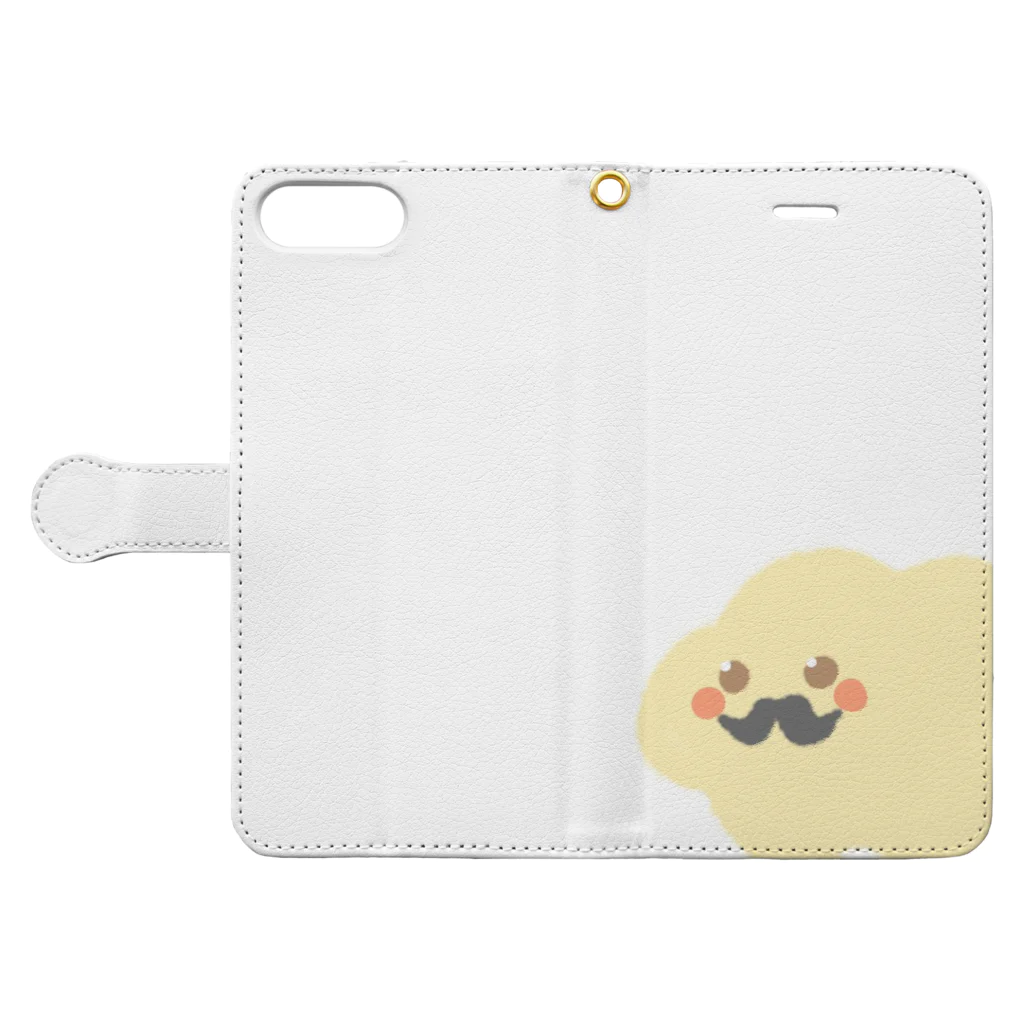 アンセル[unczarny]@コンビ実況のひょこっとえび天紳士 Book-Style Smartphone Case:Opened (outside)