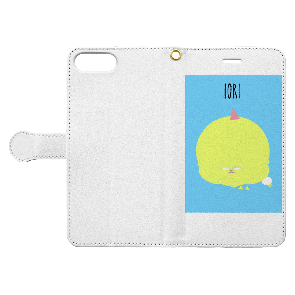 toshihide yoshimatsuのIORI Book-Style Smartphone Case:Opened (outside)