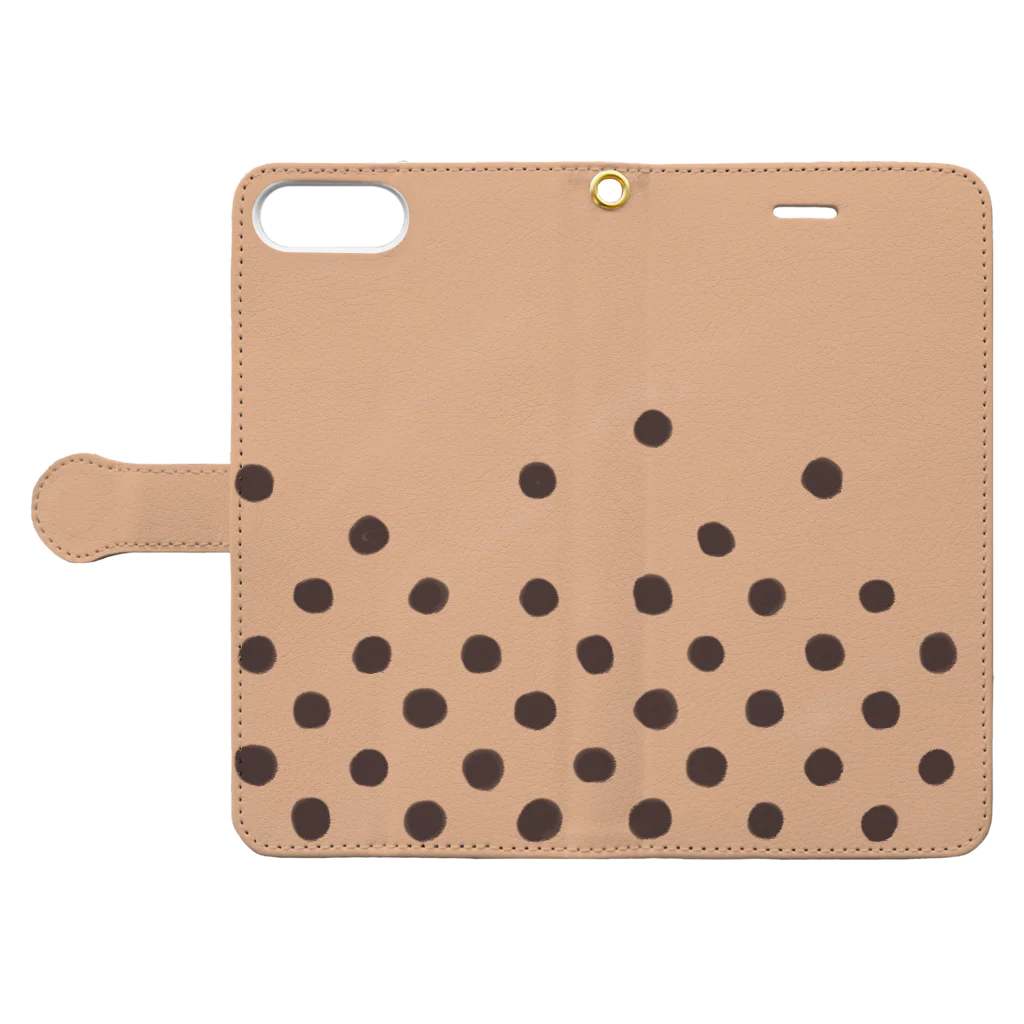 puku kokoのRakastan Tapiokaa Book-Style Smartphone Case:Opened (outside)