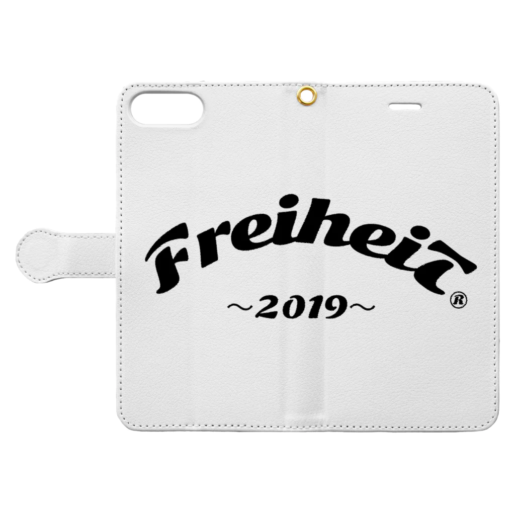 FreiheiT２０１９のFreiheiT2019 Book-Style Smartphone Case:Opened (outside)