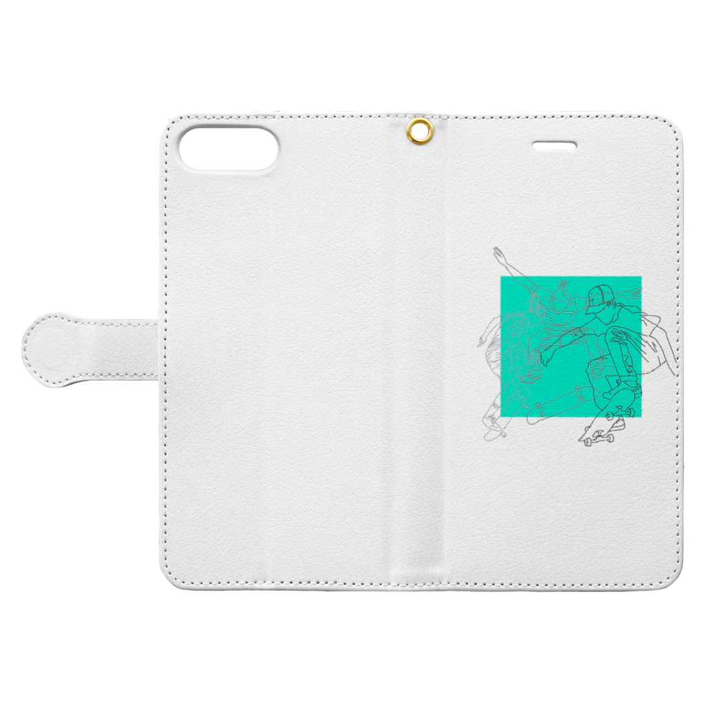 MayakaのPLAY2 Book-Style Smartphone Case:Opened (outside)