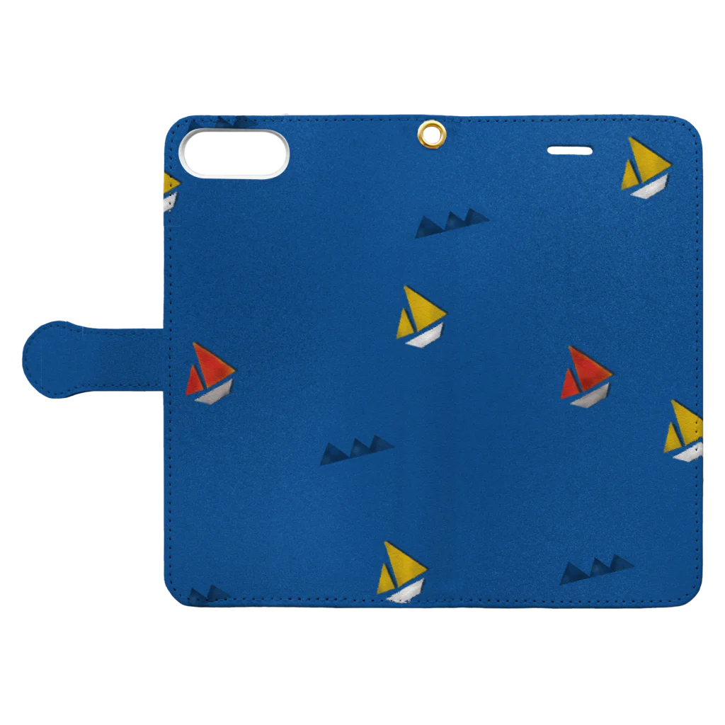 Tania NobukovskiのSAIL AWAY Book-Style Smartphone Case:Opened (outside)