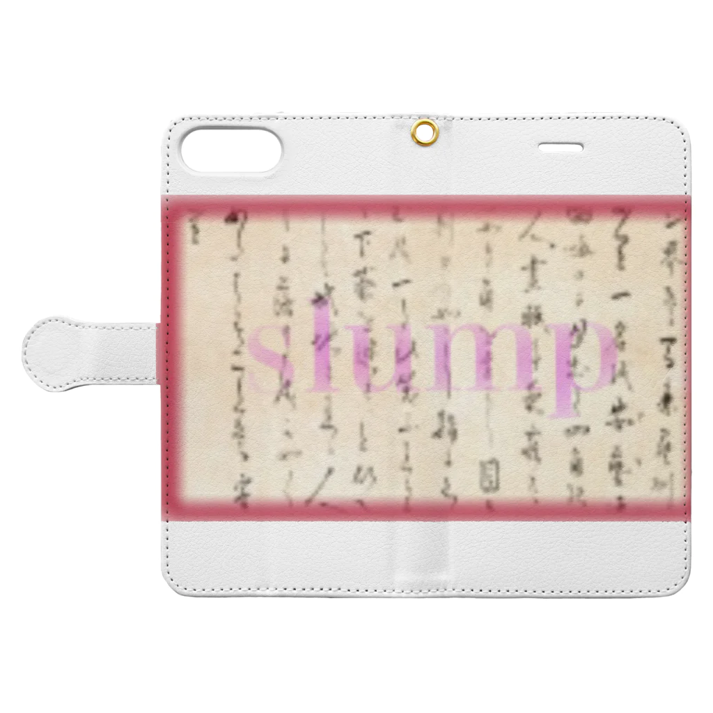 CHARMのslump Book-Style Smartphone Case:Opened (outside)