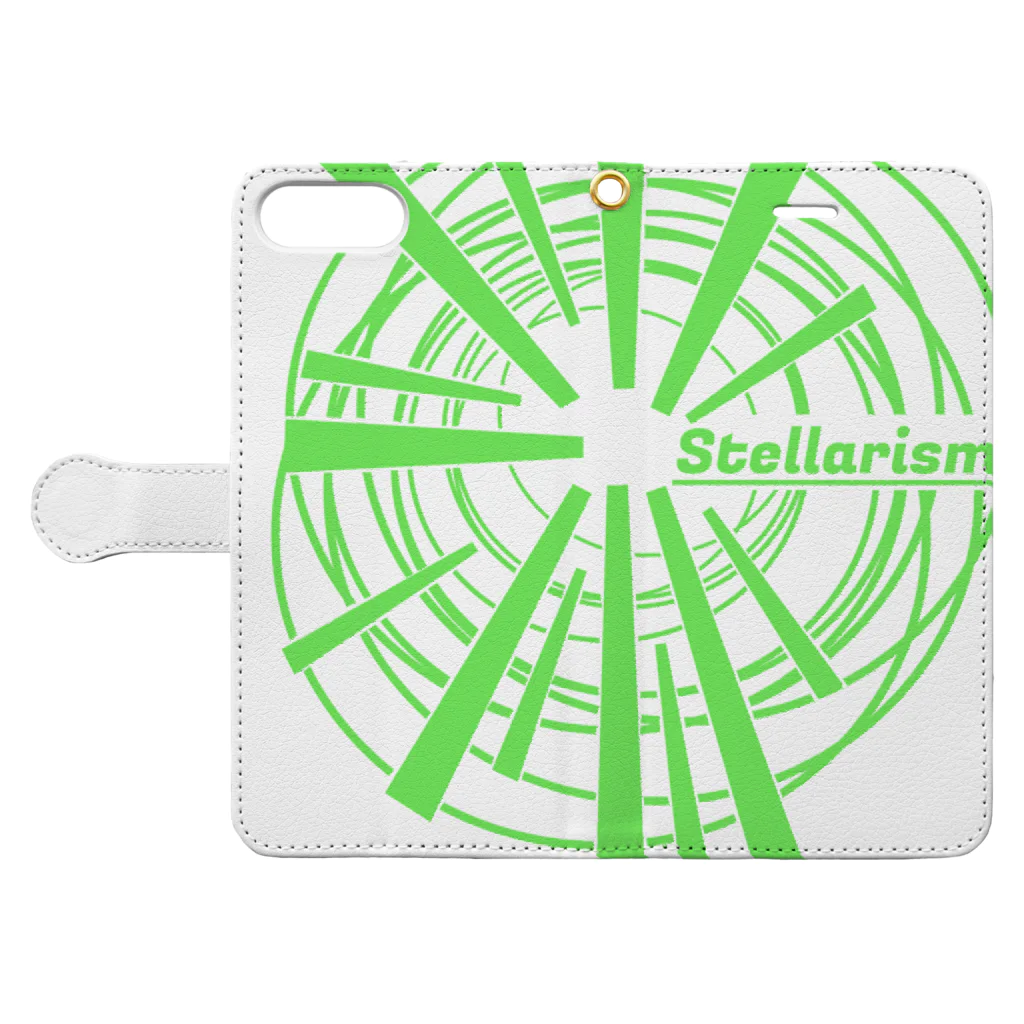 StellarismのS-23 Book-Style Smartphone Case:Opened (outside)