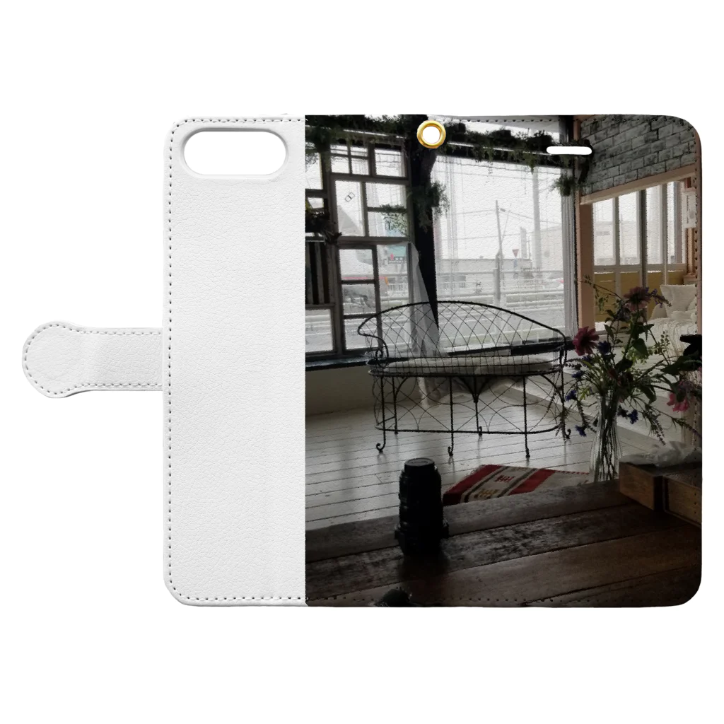 PAZULのRoom Book-Style Smartphone Case:Opened (outside)