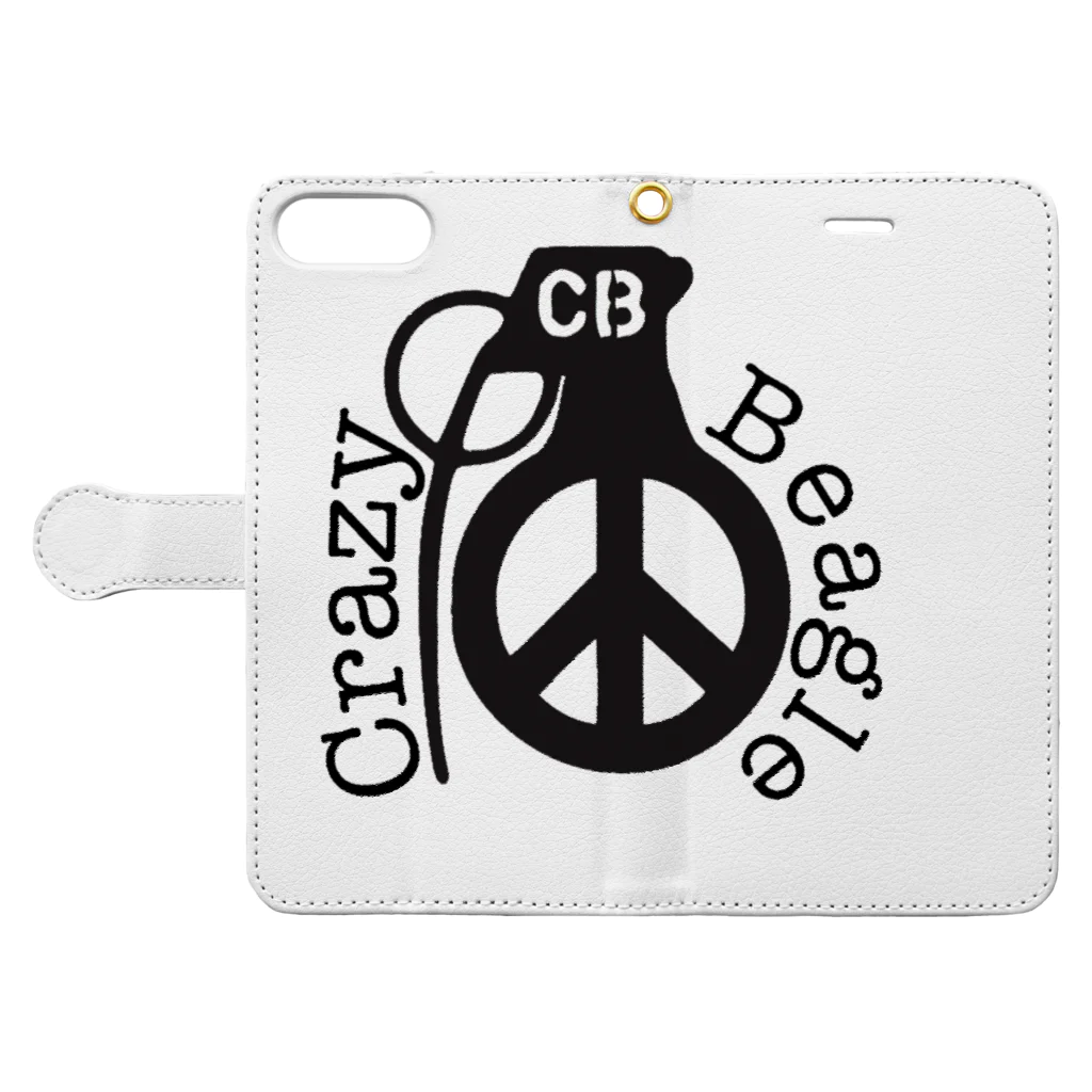 210works のCB2色々 Book-Style Smartphone Case:Opened (outside)