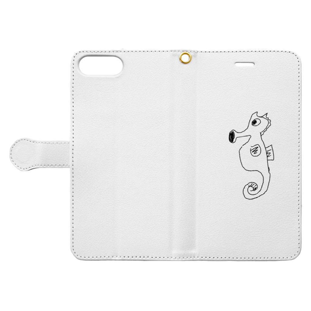 Ichi-kunの01045 Book-Style Smartphone Case:Opened (outside)