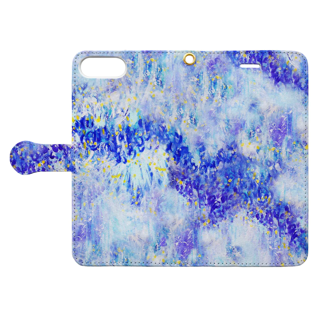 ♡ acco ♡ のmother sea Book-Style Smartphone Case:Opened (outside)