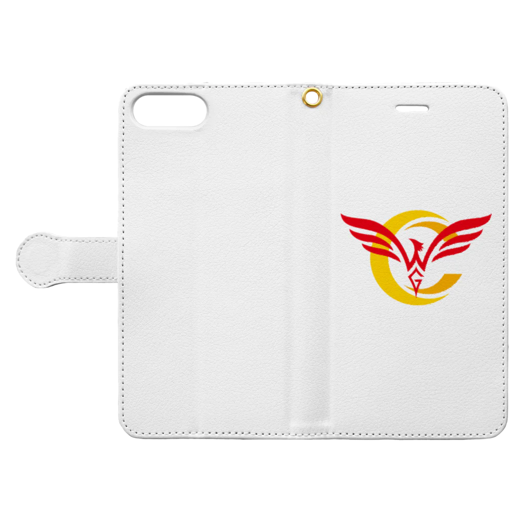 キャスバル公式ファングッズショップのCGW公式グッズ・改 Book-Style Smartphone Case:Opened (outside)