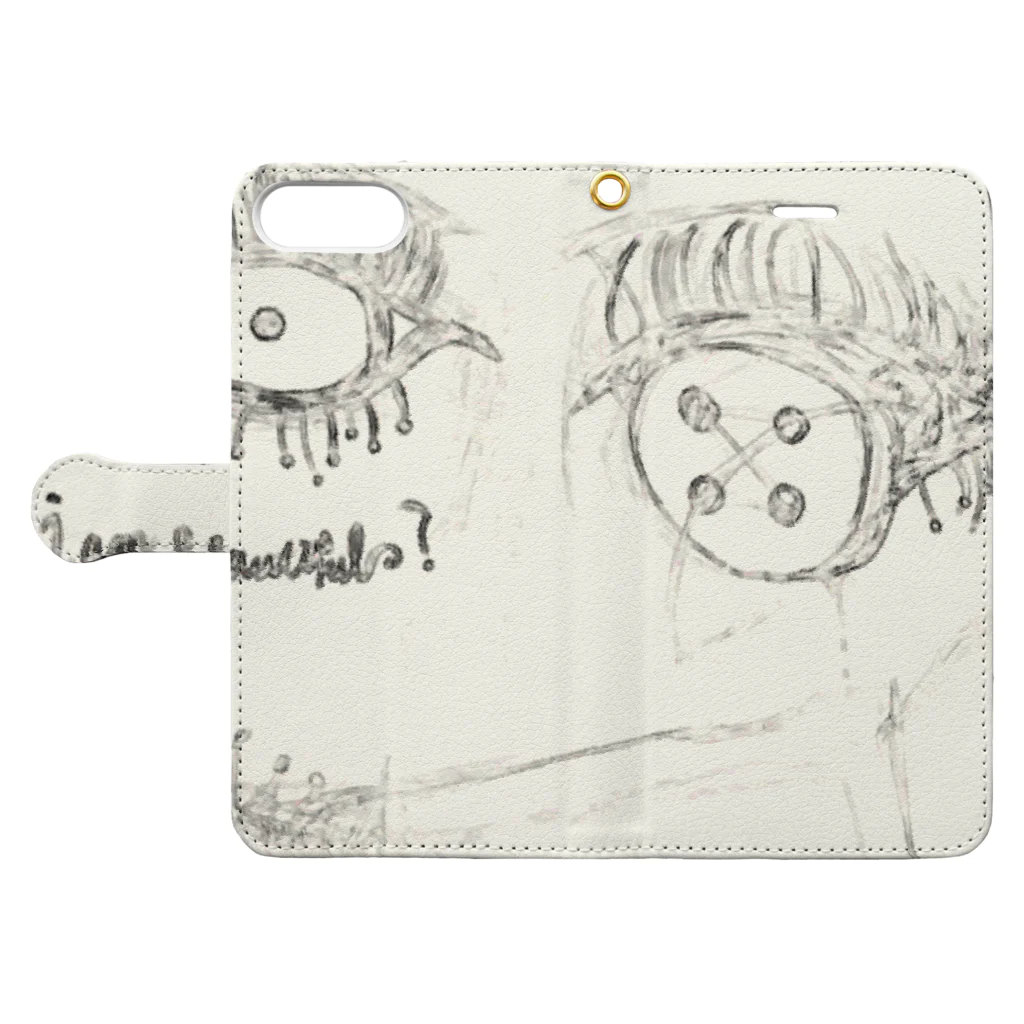 Lost'knotのAM2:22 Book-Style Smartphone Case:Opened (outside)