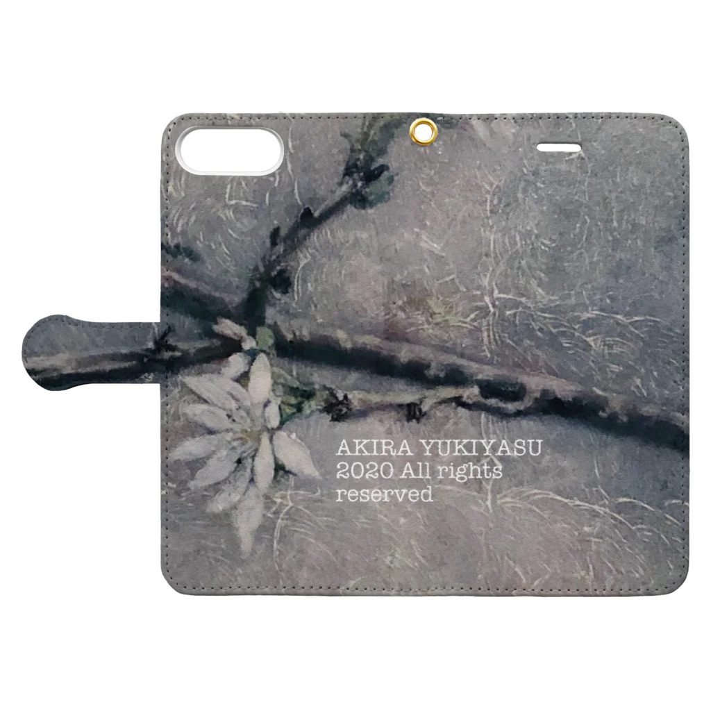 mothofthesunのSAKuRa series Book-Style Smartphone Case:Opened (outside)