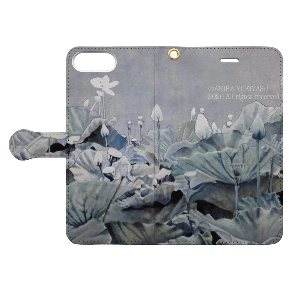 mothofthesunのHAsU  -oilpainting- Book-Style Smartphone Case:Opened (outside)