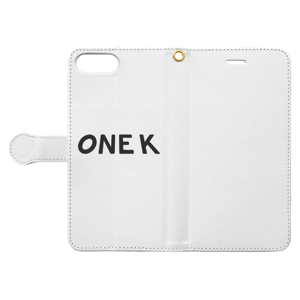 ビジネスライフスタイルのonek Book-Style Smartphone Case:Opened (outside)