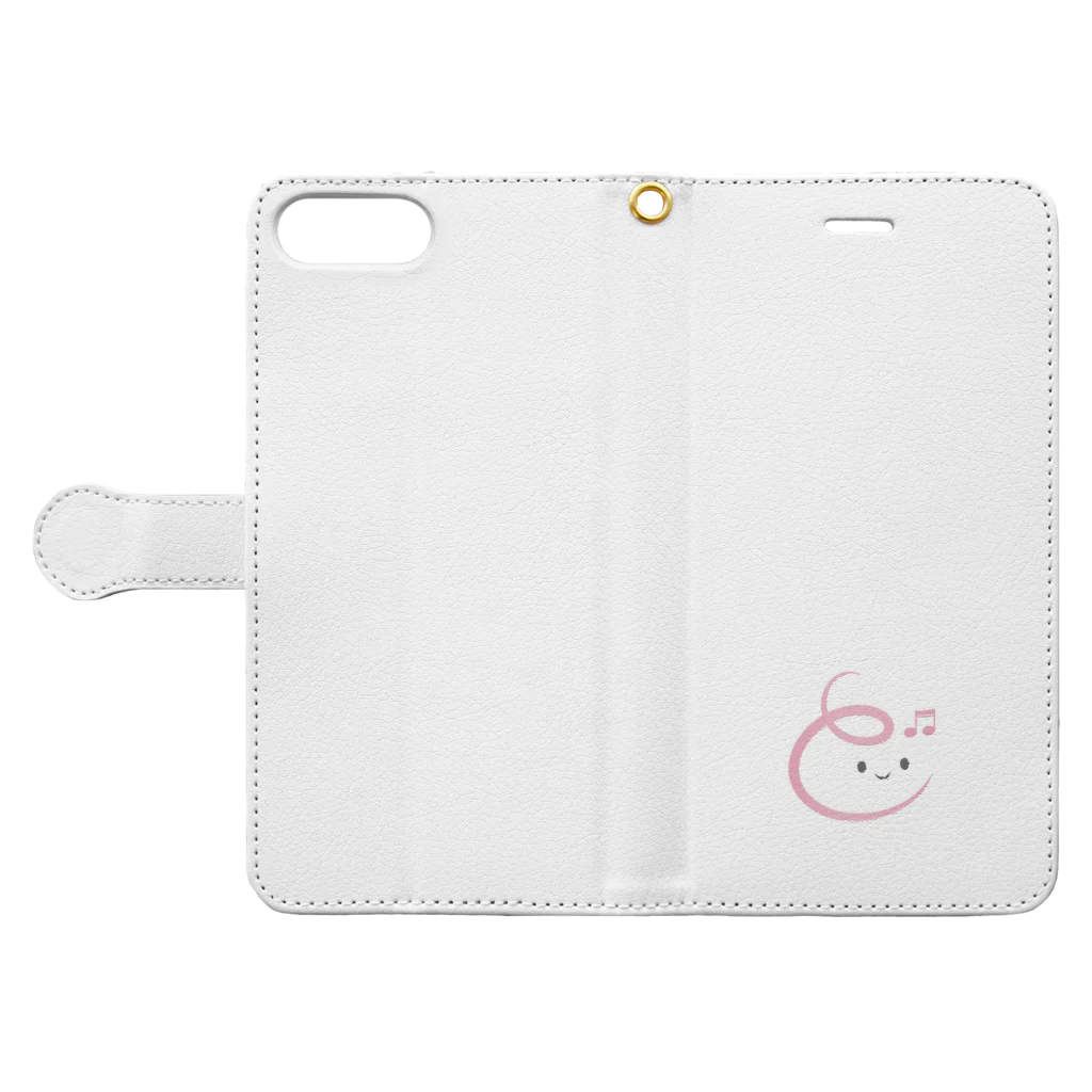 どれみちゃんのdoremiちゃん Book-Style Smartphone Case:Opened (outside)