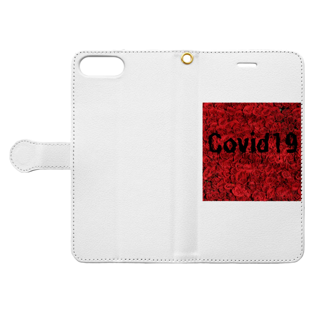 teufelのCovid19-1 Book-Style Smartphone Case:Opened (outside)