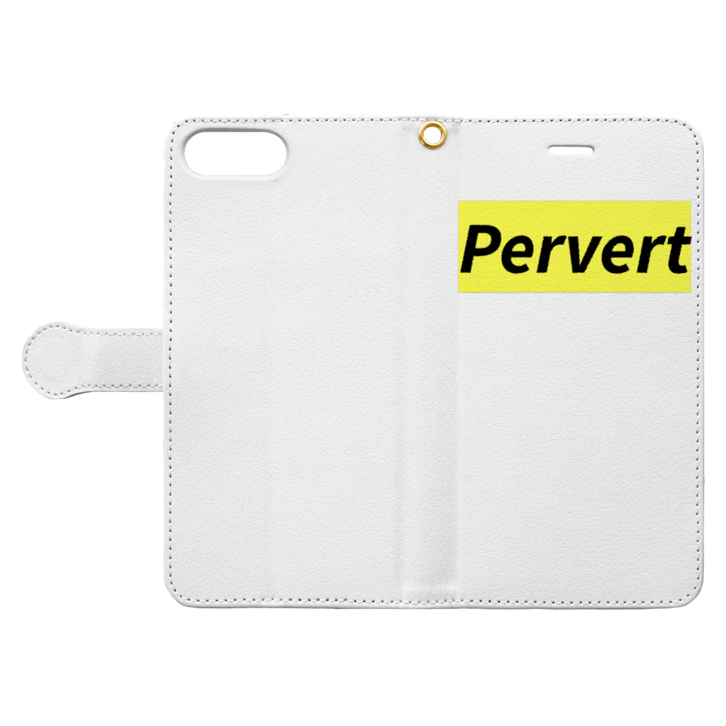 ＰＦＰ　JAPANのpervert Book-Style Smartphone Case:Opened (outside)