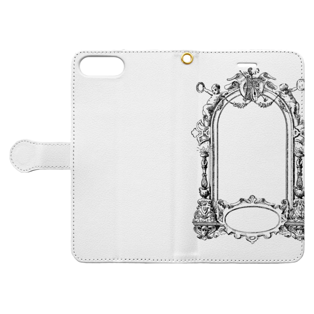 DECADENCEのⅠ Book-Style Smartphone Case:Opened (outside)