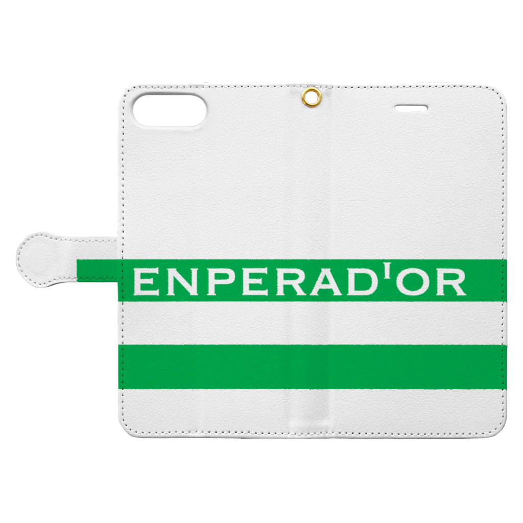 Ballond’or バロンドールのバロンドール　EMPD’OR  手帳型スマホケースを開いた場合(外側)