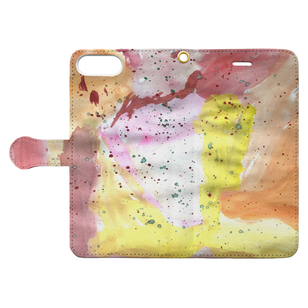 mikoma-ART-の2020年7月part3 Book-Style Smartphone Case:Opened (outside)