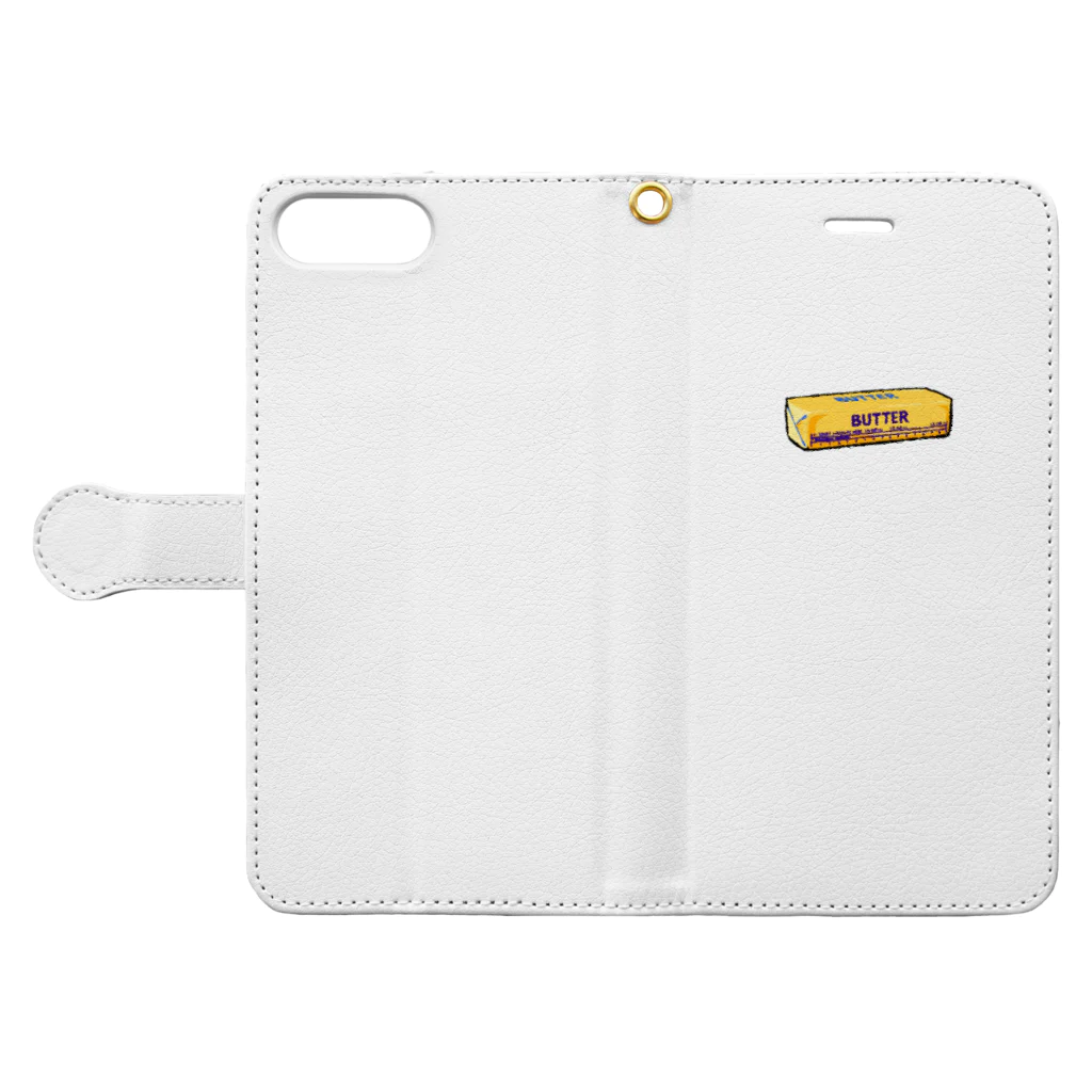 ときどきサボタージュのBUTTER Book-Style Smartphone Case:Opened (outside)