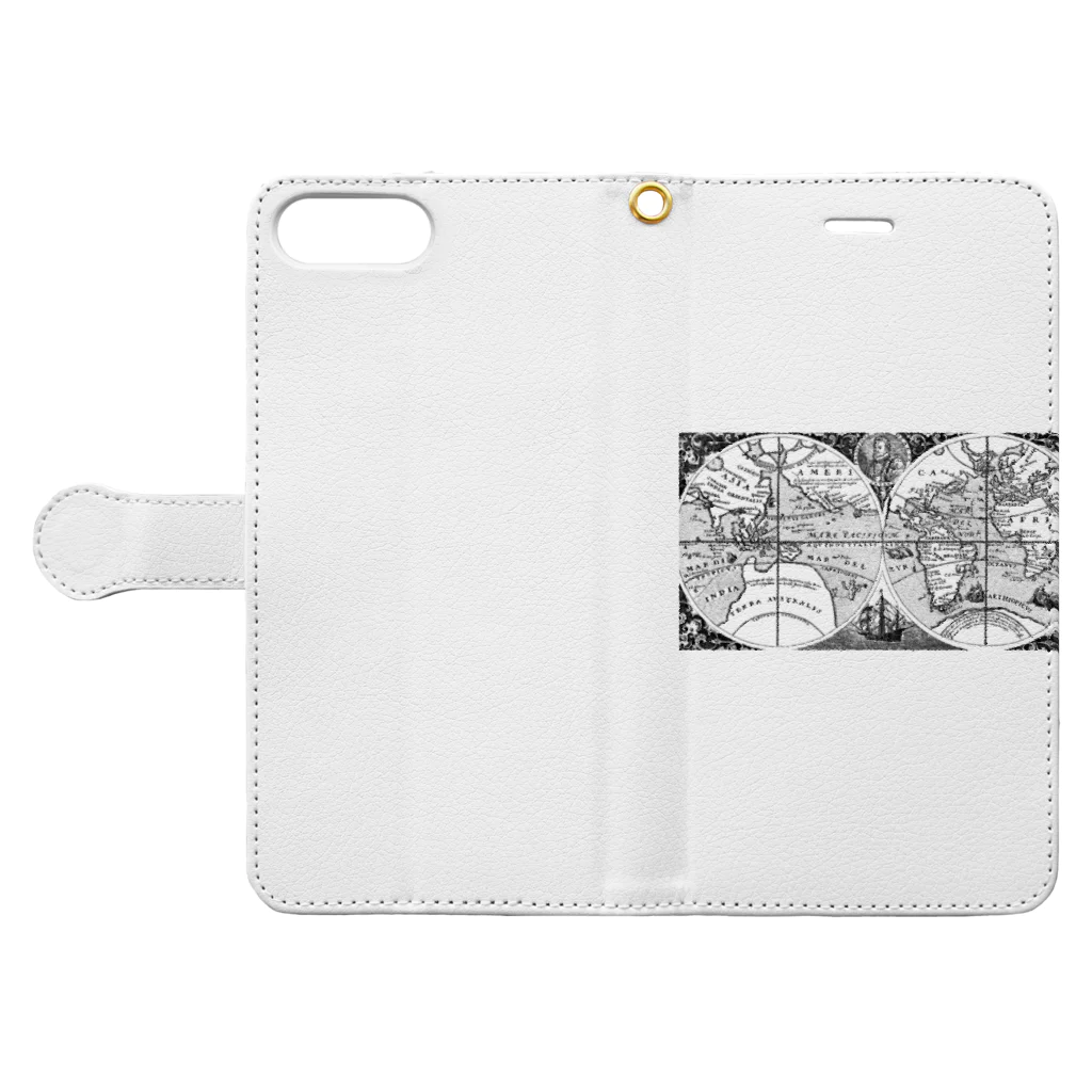 DECADENCEのXXⅡ Book-Style Smartphone Case:Opened (outside)