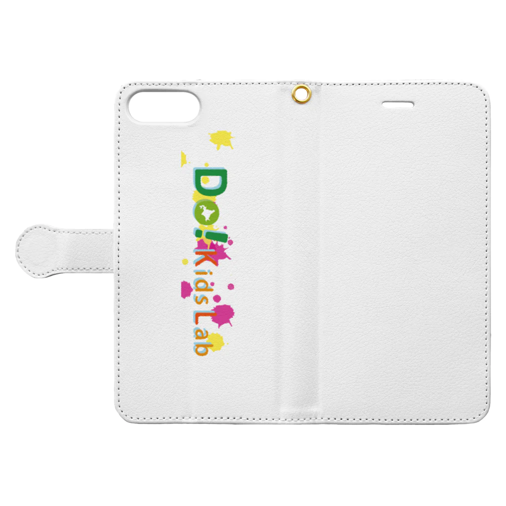 Do! Kids LabのDo! Kids Lab公式　キッズプログラマー　iPhoneケース 手帳型スマホケースを開いた場合(外側)