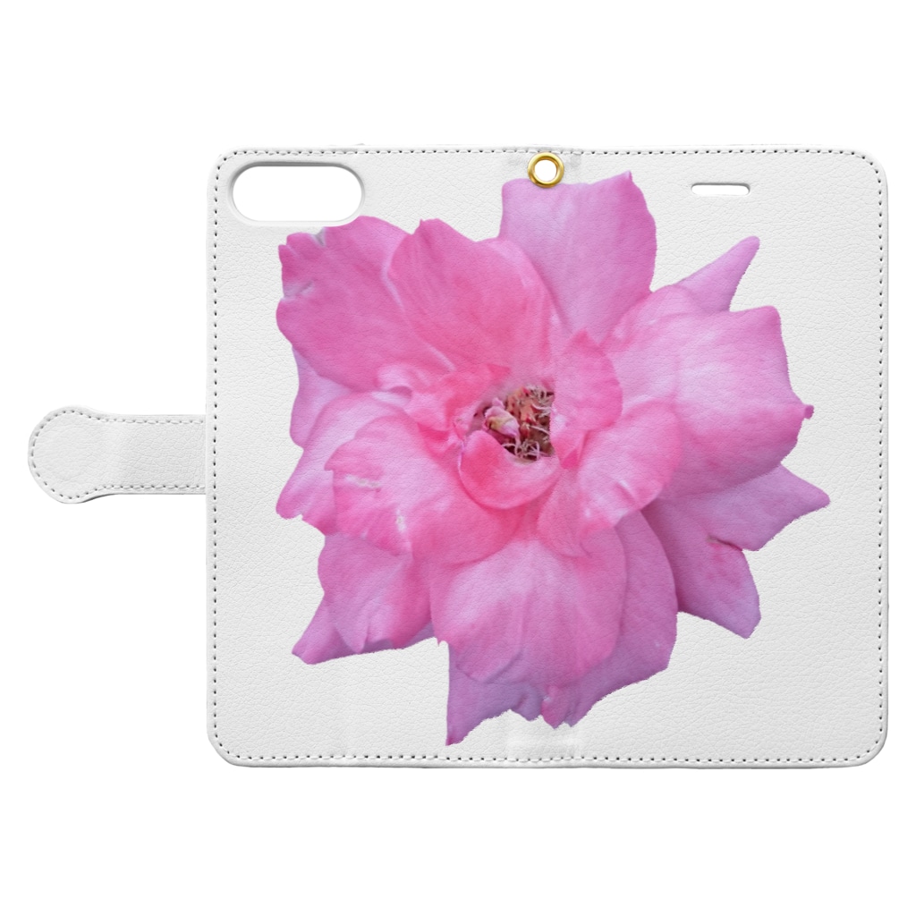 でおきしりぼ子のThe Rose Book-Style Smartphone Case:Opened (outside)