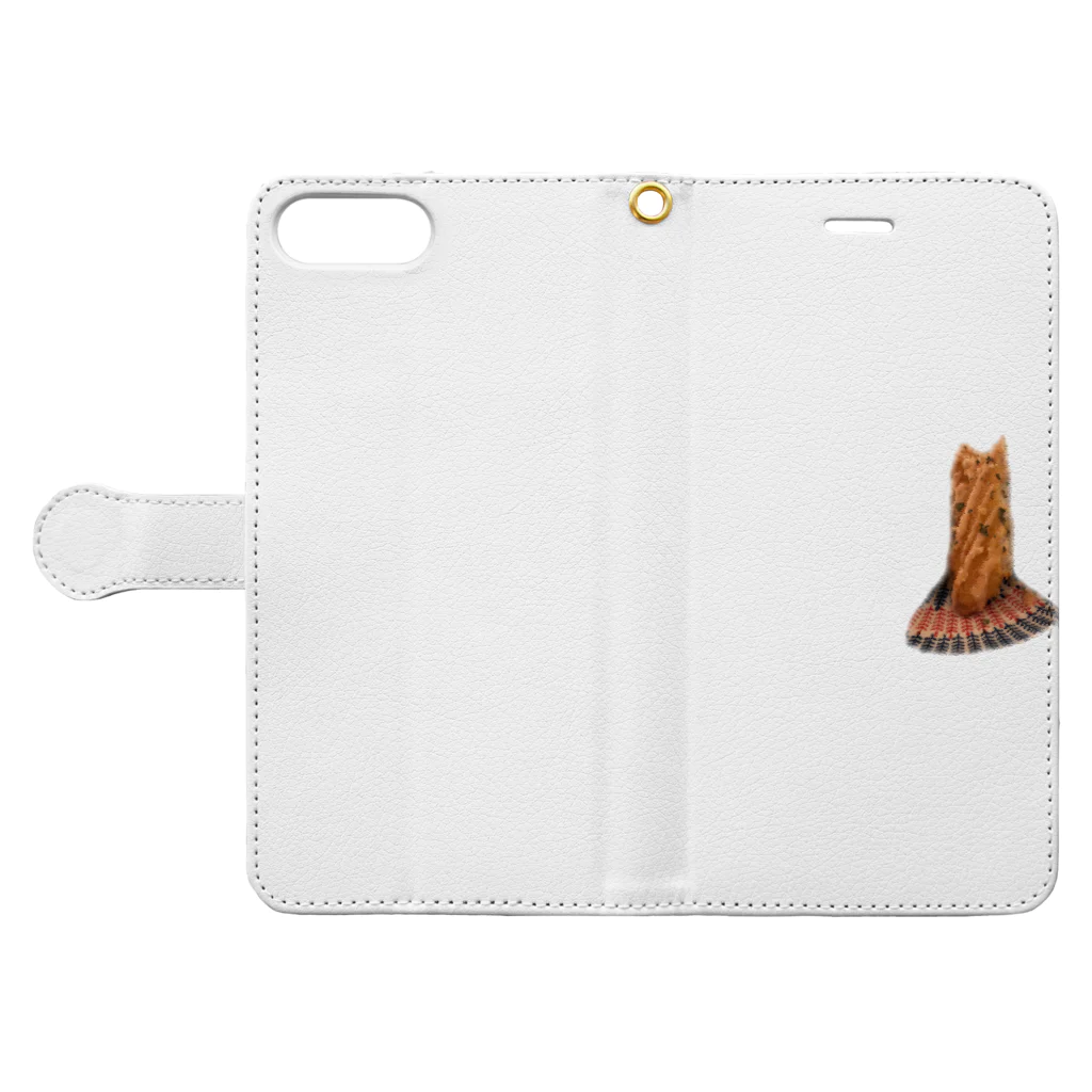 ﾂ--ﾂ--ﾂ--のfly Book-Style Smartphone Case:Opened (outside)