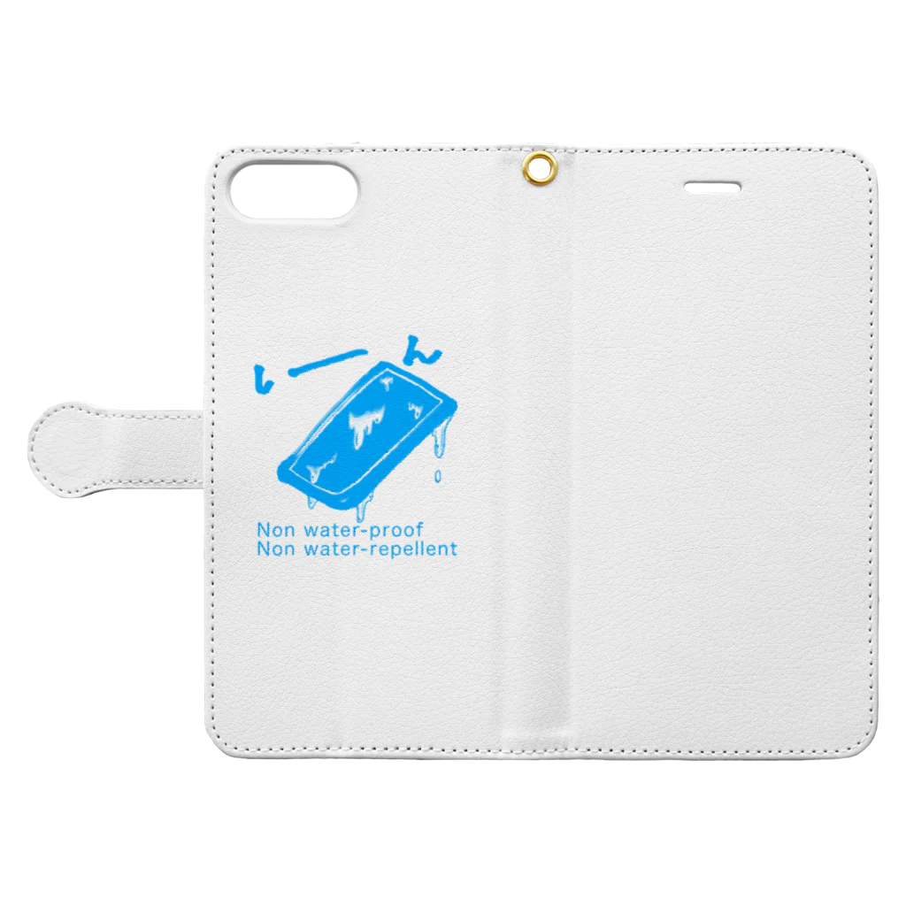 isolation campのisolation camp Book-Style Smartphone Case:Opened (outside)