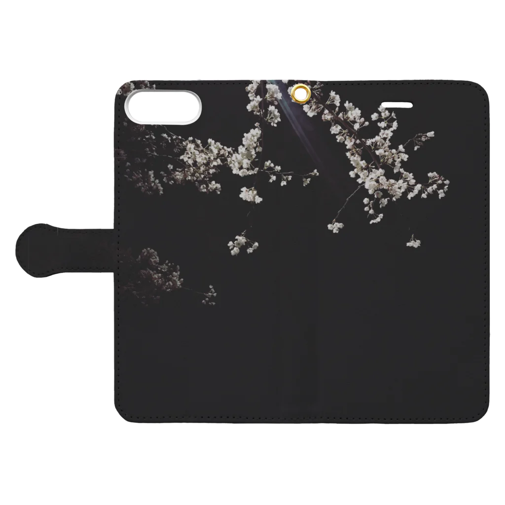 gypsy_mariaのSakura Book-Style Smartphone Case:Opened (outside)