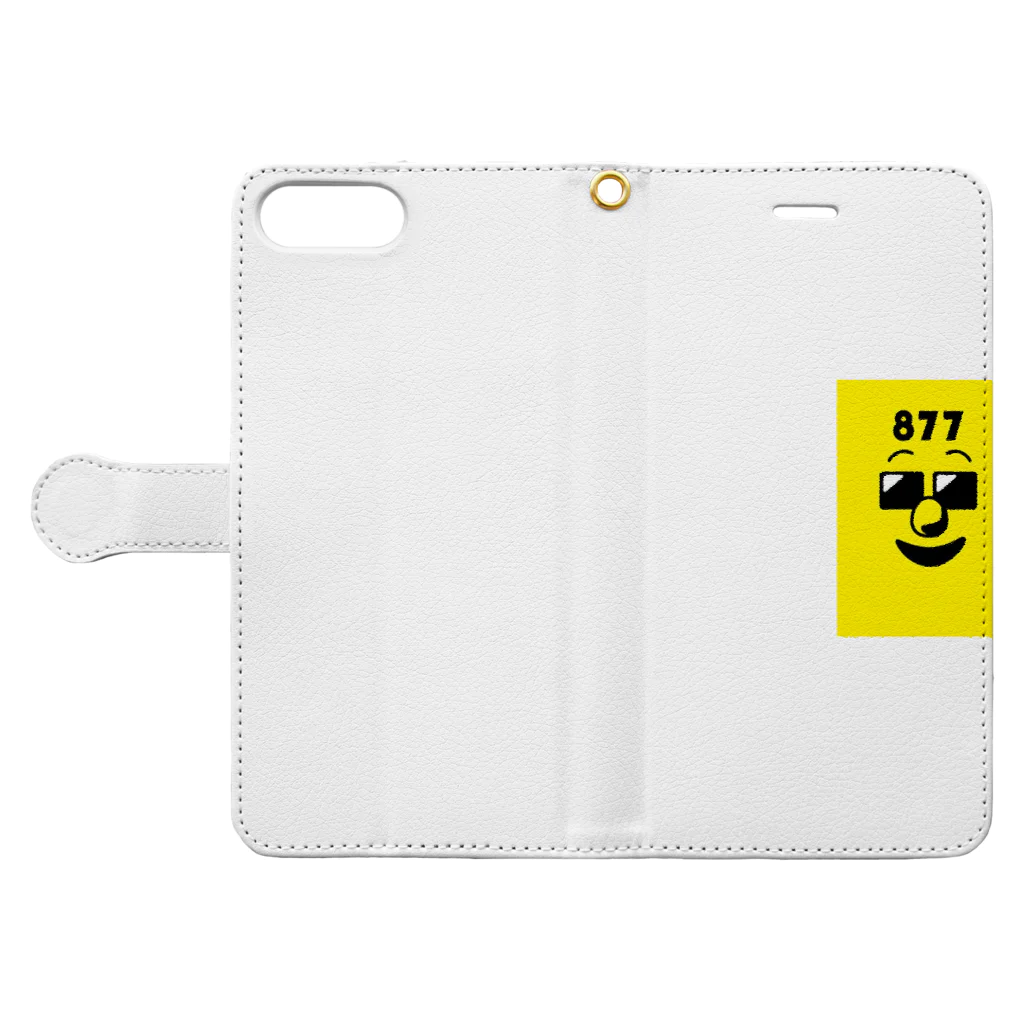 バナナジュース専門店 BananaBoyのBananaBoy Book-Style Smartphone Case:Opened (outside)