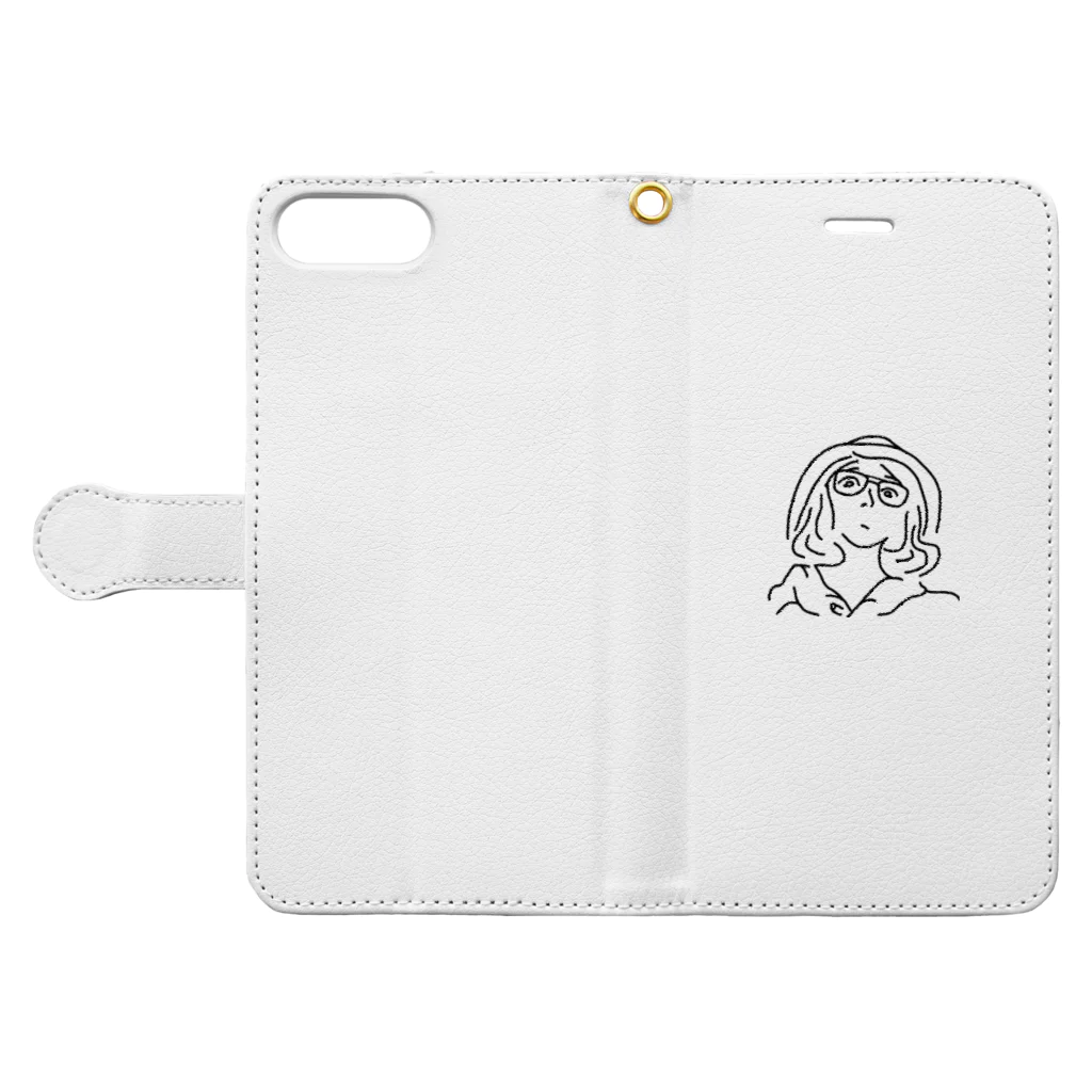 eanaK(イーナック)のcity‘vooooy Book-Style Smartphone Case:Opened (outside)