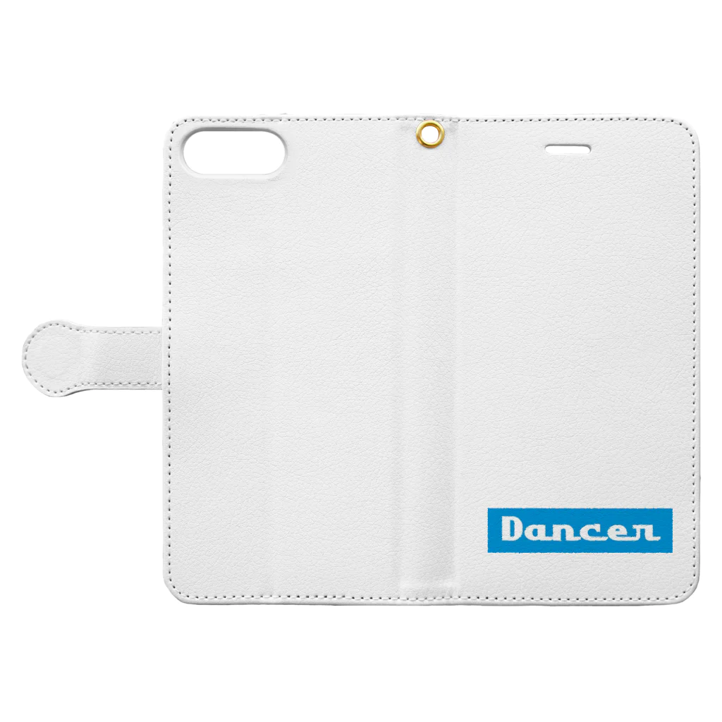 Tamaxまる のDancer(ダンサー) Book-Style Smartphone Case:Opened (outside)