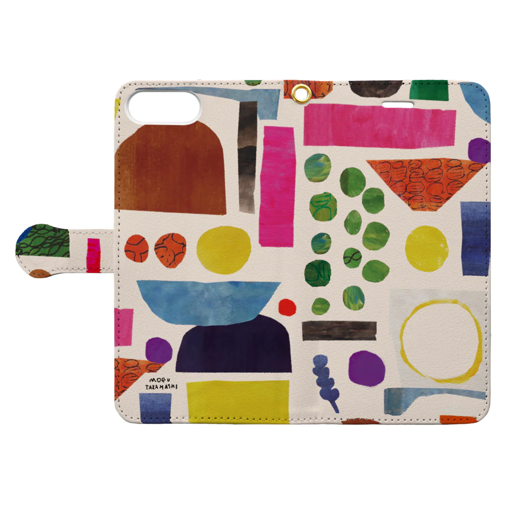 Mogu TakahashiのDaydreaming (手帳型) Book-Style Smartphone Case:Opened (outside)